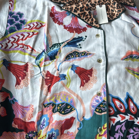 Anthropologie Flannel Buttondown Pajama Top - Picture 7 of 16